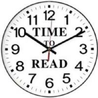 Infinity Instruments 90/00TR-1 Message "Time To Read" Wall Clock, Black; 12" Round Diameter; Bold, easy-to-read message offers employees safety reminders; Reliable quartz movement with second hand; High-impact plastic case; Requires 1 AA Battery (Not Included) (9000TR1 9000TR-1 90/00TR1 90-00TR-1) 
