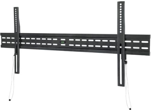 Level Mount 900F Ultra Slim Flat Fixed Panel Mount Fits Flat Panel TVs 34 -65 and up to 200 Lbs., For Indoor/Outdoor use, UL Listed/Approved, Only .5 from the wall, Built-in Bubble Level, Stud Finder & all Hardware included, Fixed Position, Extension Arms included, 2 piece design, Matte Black Powder-Coat Finish, Mounts to Wood, Concrete or Metal, UPC 785014014006 (90-0F 900-F)