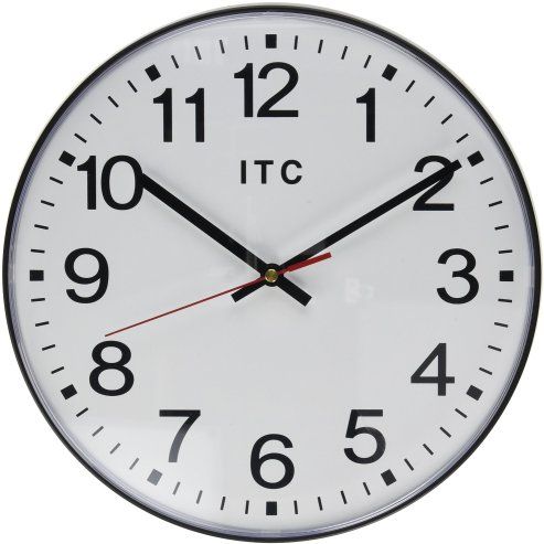 Infinity Instruments 90/1201 Prosaic Black, Infinity Instruments Prosaic business/office (ITC) wall clock is a great clock for any business and /or office setting. It is also our ITC clock with a shatter-resistant lens, 12