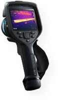 FLIR 90201-0101-NIST Model E96-14-NIST Advanced Thermal Imaging Camera, Black, 14-degree NIST Certified Lens; UltraMax and MSX image enhancement; 5 MP, with built-in LED photo/video lamp; 4 in., 640 × 480 pixel touchscreen LCD with auto-rotation; Removable SD card; Continuous LDM, One-shot LDM, One-shot contrast,and Manual focus; Real-time radiometric recording (FLIR902010101NIST FLIR 90201-0101-NIST E96-14-NIST TERMAL CAMERA) 