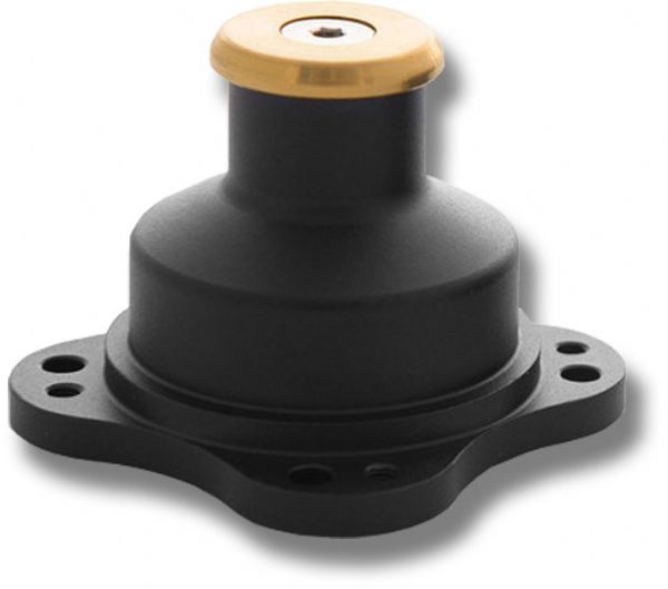 Freefly 910-00026 Toad Male Adapter, Expands the Toad-In-the-Hole QR System, Low-profile design, 6061-T6 CNC machined aluminum, Titanium nitride coated catch/release for durability, Mountable in any orientation (0-360 degree), Dimensions 6.0