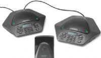 ClearOne 910-158-370-02 MAXAttach IP Plus 2 Conference Phone Package ROHS, Includes 4 phones, one base unit, and connecting cables, High-quality full duplex sound enables participants to speak and listen at the same time without cutting in and out, Distributed Echo Cancellation® effectively eliminates echo, UPC 671010370027 (91015837002 910-158-370 910158-37002 910 158 370 02) 