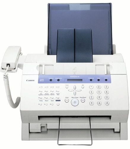 Canon 9192A006AA FAXPHONE L80 Fax Machine, Fax, Print and Copy, 33.6 Kbps Modem, Quality Laser Output, Print at 6 pages-per-minute, Telephone handset included (9192A006A 9192A006 9192-A006AA L80 FAXL80 FAX-L80)