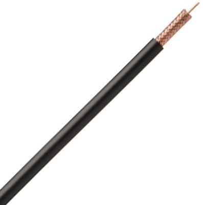 Coleman Cable 92074-45-08 Wire RG59 Coaxial Cable, Black, 500 Ft. Cable Lenght, 20 AWG (1/.032) Solid Bare Copper Conductors, Foam Polyethylene color natural Dielectric, 95% Solid Bare Copper Braid Shielding, PVC Jacket, UPC 029892483616 (920744508 9207445-08 92074-4508 92074 45-08)