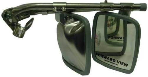 The Road Ahead 9209264 Forward View Mirror, See Around Trucks in Front of You, Easily Attaches to Existing Mirrors, Reduces Driving Stress and Anxiety, Helps Drivers Maintain a Safe Distance Behind Other Trucks, Help Drivers Keep THeir Trucks Safely in the Middle of Their Driving Lane, Allows More Time to Respond to Oncoming Traffic Situations (920-9264 920 9264 9209-264)