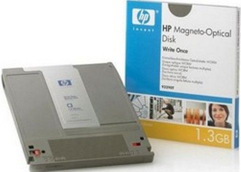 HP Hewlett Packard 92290T Magneto Optical Media - WORM, 1.30 GB Storage Capacity, 1024 bytes/sector Recording Formats, CCW Recording Standard, 5.25