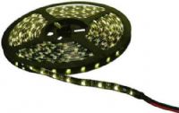 Calrad 92-300-WW-600 Warm White L.E.D Light Strip Roll, 600 1-Chip L.E.D’s; 16.4'/5 meter Light Strip on reel with 2.1 mm connector on both ends, 6” long. 4 Amps, 48 Watts; Water resistant, flexible silicon PCB can be bent to a maximum radius of 2 cm, solid state, high shock/vibration resistant (92300WW600 92-300WW-600 92300-WW600 92-300-WW600) 