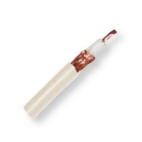 Belden 9258 0091000, Model 9258, 16 AWG, 50-Ohm, RG-8X type, Coax Cable; CM-Rated; White Color; 16 AWG stranded 0.058-Inch Bare copper conductor, Gas-injected FPE insulation; Bare copper braid shield; CM PVC jacket; For Indoor and Outdoor use; UPC 612825225829 (BTX 92580091000 9258 0091000 9258-0091000 BELDEN) 