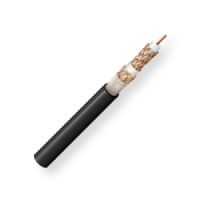 Belden 9267 0101000, Model 9267; 20 AWG, 5-Coax, Video Triax Coax Cable; Black; For Indoor or outdoor use; 20 AWG solid 0.032-Inch bare copper conductor; Gas-injected foam high density polyethylene insulation; Paper tape separator; Bare copper braid shields; CSPE - Chlorosulphonated Polyethylene jacket; UPC 612825434177 (BTX 92670101000 9267 0101000 9267-0101000) 