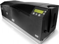 Fargo 92981 Model DTC550 Direct-to-Card USB Printer, Resolution 300 dpi (11.8 dots/mm) continuous tone, Up to 16.7 million/256 shades per pixel Colors, 7 seconds per card/514 cards per hour (K) Print Speed, 16MB RAM Memory, Dual hoppers 100 cards each (.030”/.762mm) Input Hopper Card Capacity, Dye-Sublimation/Resin Thermal Transfer Print Method (92-981 929-81 DTC-550 DTC 550) 