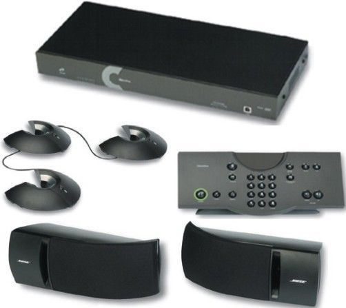 ClearOne 930-154-100 Interact AT Bundle B Premium Conferencing (RAV), Includes Interact AT, 2-Interact Mic, Interact Dialer (wired) and Bose Wall Mount Speakers, Audio conferencing mixer with integrated 9-AEC channels, 2 Line Input/Output, Telephone interface and integrated amplifier, Microphone pod with 3-elements providing a complete 360 degree coverage, UPC 671010541007 (930154100 930154-100 930-154100)