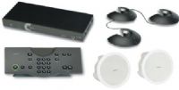 ClearOne 930-154-102 Interact AT Bundle E Premium Conferencing (RAV), Includes Interact AT, 2-Interact Mic, Interact Dialer (wired) and Bose Ceiling Mount Speakers, Audio conferencing mixer with integrated 9-AEC channels, 2 Line Input/Output, Telephone interface and integrated amplifier, Microphone pod with 3-elements providing a complete 360 degree coverage, UPC 671010541021 (930154102 930154-102 930-154102) 