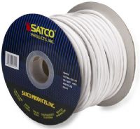 Satco 93-114 18/3 SVT Pulley Cord, Three Conductors, Rated for 150 Degrees Celsius and 300 Volts, White; UL Classified as UL Listed; UPC 045923931444 (SATCO93-114 SATCO 93-114 SATCO93/114 SATCO 93114 SATCO 93 114 SATCO93114) 