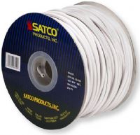 Satco 93-150 Type 18/2 SVT 105 Degrees Celsius Pulley Cord, White, cULus Listed, Rated for 300 Volts, Suitable for Light fixture installation, 250 Feet per Spool, Weight 6.25 Pounds; UPC 045923931505 (SATCO 93150 SATCO 93-150 SATCO93150 SATCO-93150 SATCO 93 150 SATCO93-150) 