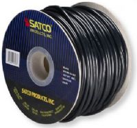 Satco 93-183 18/2 SVT 105 Degrees C Pulley Cord, Black, cULus Listed, Rated for 300 Volts, Suitable for Light fixture installation, 250 Feet per Spool, Weight 6.25 Pounds; UPC 045923931833 (SATCO 93183 SATCO 93-183 SATCO93183 SATCO-93183 SATCO 93 183 SATCO93-183) 