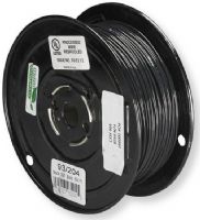 Satco 93-204 18/1 UL 1316 Solid TFN-PVC Nylon Wire , Single Conductor, Black; Rated for 105 Degrees Celsius and 600 Volts; UL Listed; UPC 045923932045 (SATCO 93-204 SATCO 93204 SATCO 93/204 SATCO 93 204 SATCO93-204 SATCO93204) 