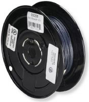 Satco 93-206 18/1 Stranded Braid SF-1 Wire, Single Conductor, Black; Rated for 200 Degrees Celsius and 600 Volts; UL Classified as UL Listed; UPC 045923932069 (SATCO 93-206 SATCO93-206 SATCO 93/206 SATCO 93206 SATCO93206 SATCO 93 206) 