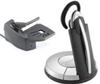 GN Netcom 9326-617-105 GN9350/GN1000 Desk and IP Telephony Wireless Headset with Remote Handset Lifter, Up to 300 feet of office mobility, WiFi-friendly 1.9 GHz frequency with DECT 6.0 wireless technology, 200 - 3500 Hz Response Bandwidth (9326 617 105 9326617105 GN-9350 GN1000)