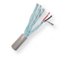 Belden 9330 0601000, Model 9330, 4-Pair, 22 AWG, PLTC-ER Rated, High Performance Instrumentation Cable; Chrome; 22AWG Tinned Copper Conductors; PVC Insulation E2 Color Code; Individual Beldfoil Shield; PVC Outer Jacket; UPC 612825230472 (BTX 93300601000 9330 0601000 9330-0601000) 