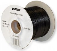 Satco 93-315 18/1 AWG 18 Stranded UL 1015 Wire, Black, Rated for 105 Degrees Celsius, Rated for 600 Volts, Length 500 Feet per Spool, Weight 7.00 Pounds, UPC 045923933158 (SATCO 93-315 SATCO 93315 SATCO 93 315 SATCO93315 SATCO93-315 SATCO 93 315) 