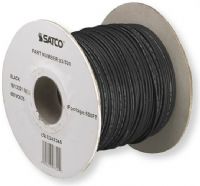Satco 93-320 18/1 AWG 18 Stranded AWM UL 3321 Wire, Single Conductor, Black; Rated for 150 Degrees Celsius and 600 Volts; UL Classified as cRUus Recognized Component; UPC 045923933202 (SATCO 93-320 SATCO 93320 SATCO 93/320 SATCO 93 320 SATCO93-320 SATCO93320) 
