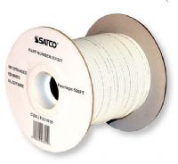 Satco 93-321 18/1 AWG 18 Stranded AWM UL 3321 Wire, Single Conductor, White; Rated for 150 Degrees Celsius and 600 Volts; UL Classified as cRUus Recognized Component; UPC 045923933219 (SATCO 93-321 SATCO 93321 SATCO 93/321 SATCO 93 321 SATCO93-321 SATCO93321) 