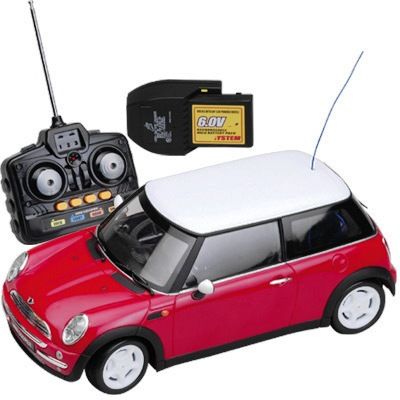 Excalibur 9345-R 1:12 Scale Mini Cooper Red - 27 MHz (9345R, 9345 R, 9345) 