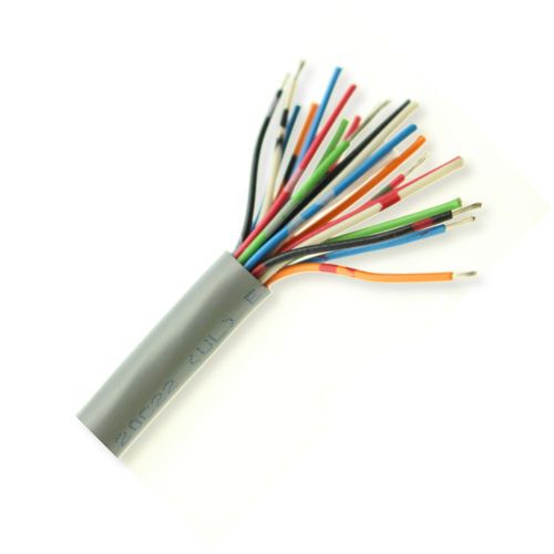 Belden 9431 0601000 Model 9431, 20-Conductor, 22 AWG, Cable For Electronic Applications; Chrome; 20AWG Tinned Copper conductors, PVC Insulation, PVC Outer Jacket, CMG-Rated; UPC 612825245377 (BTX 94310601000 9431 0601000 9431-0601000)