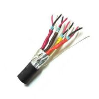 Belden 9451PS4 0101000, Model 9451PS4; 22 AWG, 4-Pair, CMP Plenum-Rated, Audio Snake Cable; Black; Tinned copper conductors; FEP insulation; Drainwire; Individually shielded with Beldfoil bonded to numbered PVC jackets so both strip simulteaneously; Plenum Flamarrest jackets; Banana Peel construction; UPC 612825253105 (BTX 9451PS40101000 9451PS4 0101000 9451PS4-0101000) 