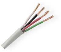 Coleman Cable 94564-45-01 Soundsational 4C 16G 500' Wire Speaker, White, 16 AWG Bare Copper, 4 Conductors, 99.97% Oxygen Free Conductors, Sequential Footage Markings, 34g Bare Copper Conductors, PVC Jacket, UPC 029892366681 (945644501 9456445-01 94564-4501) 