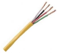 Coleman Cable 94564-45-02 Soundsational 4C 16G 500' Wire Speaker, Yellow, 16 AWG Bare Copper, 4 Conductors, 99.97% Oxygen Free Conductors, Sequential Footage Markings, 34g Bare Copper Conductors, PVC Jacket, UPC 029892430863 (945644502 9456445-02 94564-4502) 