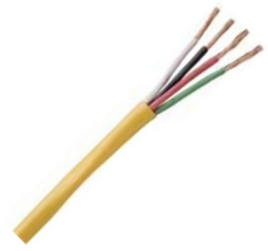 Coleman Cable 94564-45-02 Soundsational 4C 16G 500' Wire Speaker, Yellow, 16 AWG Bare Copper, 4 Conductors, 99.97% Oxygen Free Conductors, Sequential Footage Markings, 34g Bare Copper Conductors, PVC Jacket, UPC 029892430863 (945644502 9456445-02 94564-4502)