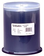 Verbatim 94970 Storage Media CD-R, 80min/700MB 1x-52x CD-R, shiny silver surface, 100 Pack, shiny silver surface ideal for silk-screening, Ultimate performance recording dye for burning at high speeds, Superior resistance to UV irradiation, Lowest error rate against a range of CD writers, UPC 023942949701 (VER94970 VER 94970 VER-94970)
