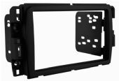 Metra 95-3310B Acadia/Enclave/Traverse Radio Adaptor Mount Kit, Double DIN Radio Provision, Painted Black, Applications: 2013-Up Buick Enclave, 2013-Up Chevrolet Traverse, 2013-Up GMC Acadia, Wiring and Antenna Connections (Sold Separately), 40-CR10 Chrysler Antenna Adapter, UPC 086429280728 (953310 9533-10 95-3310) 