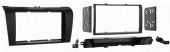 Metra 95-7504 Mazda 3 2004-2009 Radio Adaptor, Double DIN Radio Provision, Stacked ISO Mount Units Provision, Bonus Display Replacement Pocket, Display replacement pocket included, Contoured and textured to match factory dash, WIRING AND ANTENNA CONNECTIONS (Sold Separately), Wiring Harness: 70-7903 - Mazda harness 2001-up, Antenna Adapter: Not required, UPC 086429165957 (957504 9575-04 95-7504) 