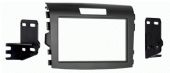 Metra 95-7802CH Honda CRV 2012-UP DDIN Radio Adaptor Mounting Kit, DDIN Head Unit Provision, Painted Charcoal, Applications: 12-UP Honda CRV, Wiring And Antenna Connections (Sold Separately), 70-1729 Radio Harness, 40-HD11 Antenna Adapter, UPC 086429272945 (957802CH 9578-02CH 95-7802CH) 