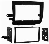 Metra 95-8208 Toyota Sienna DDIN Radio Adaptor Kit 04-10, Double DIN radio provision, Stacked ISO mount unit provision, KIT COMPONENTS: Radio housing / Double DIN trim plate / Double DIN brackets, WIRING & ANTENNA CONNECTIONS (sold separately), Wiring Harness: 70-1761 - Toyota harness 1987-up / TYTO-01 - Toyota amp interface harness 2003-up, Antenna Adapter: Not required, UPC 086429171316 (958208 9582-08 95-8208) 