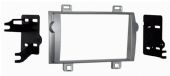 Metra 95-8237S Toyota Matrix 2011-12 DDIN Radio Adaptor Mounting Kit, Double DIN head unit provision, Painted matte silver, Applications: 11-12 Toyota Matrix, Wiring and Antenna Connections (Sold Separately), 70-1761 – Toyota Harness, 70-5519 – Toyota Amplifier Interface Harness, KIT COMPONENTS: Radio Trim Panel / Radio Brackets, UPC 086429273980 (958237S 9582-37S 95-8237S) 