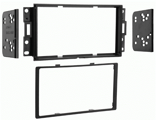 Metra 95-3527 Pontiac Grand Prix 2004-2008 DDIN Radio Adaptor dash kit, Designed specifically for the installation of double DIN radios or two single DIN radios, Coutoured and textured to match the factory dash, All necessary hardware to install an aftermarket radio,Comprehensive instruction manual, UPC 086429164387 (953527 9535-27 95-3527)