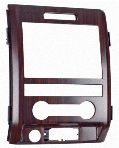 Metra 95-5820CB Ford F-150 11-12 Radio Adaptor Mounting Kit, Double DIN Radio Provision, Painted Cocobolo to Match the factory Bezel, Applications: Ford F-150 11-12 King Ranch without Navigation, Wiring and Antenna Connections (Sold Separately), XSVI-5521-NAV Digital Interface Wiring Harness w/ Sub Plug, AX-ADBOX1 Axxess Interface Control Box, AX-ADFD01 2007-UP FORD Axxess ADBOX Harness, 40-CR10 Chrysler Antenna Adapter 01-Up, UPC 086429265022 (955820CB 9558-20CB 95-5820CB)