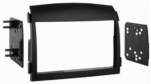Metra 95-7320 Hyundai Sonata 2006-2008 Radio Adaptor, Double DIN Radio Provision, Stacked ISO Mount Units Provision, Includes parts for installation of double DIN radios or two single DIN radios, Comprehensive instruction manual, All necessary hardware to install an aftermarket radio, UPC 086429174430 (957320 9573-20 95-7320)