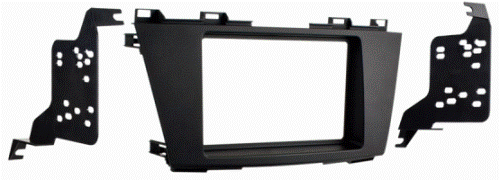 Metra 95-7521B Mazda 5 2012-up DDIN Radio Adaptor Kit, Double DIN head unit provision, ISO DIN head unit provision with pocket, Painted scratch-resistant Matte Black, WIRING & ANTENNA CONNECTIONS (Sold Separately), Wiring Harness: 70-7903  Mazda harness, Antenna Adapter: 40-HD10  Honda antenna adapter, Applications: Mazda 5 2012-up, UPC 086429256570 (957521B 9575-21B 95-7521B)