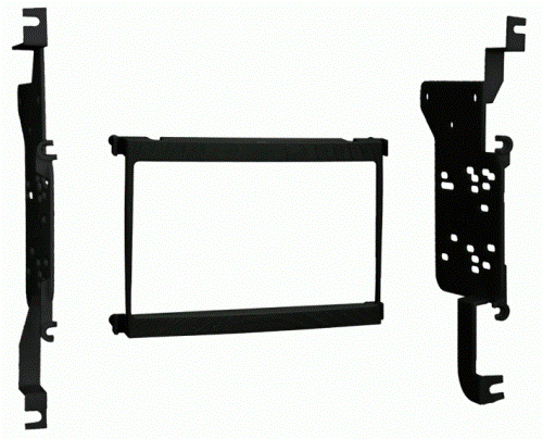 Metra 95-8157B Lexus SC400 SC300 1992-2000 Radio Adaptor, Double DIN Radio Provision , Stacked ISO Mount Units Provision, Painted Black To Match Factory Dash, Designed specifically for installation of double DIN radios or two single DIN radios, Painted matte black to match factory color and texture, Comprehensive instruction manual including step by step disassembly and assembly, UPC 086429196203 (958157B 9581-57B 95-8157B)