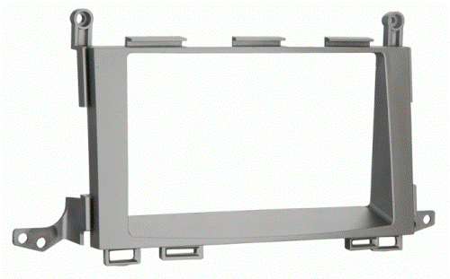 Metra 95-8225G 2009-Up Toyota Venza DDIN Radio Adaptor, Double DIN radio provision, Painted to match factory dash, G = Gray, Designed specifically for installation of double DIN radios or two single DIN radios, Painted to match factory color and texture, Comprehensive instruction manual including step by step disassembly and assembly, High grade ABS plastic, Contoured and textured to compliment factory dash, UPC 086429190744 (958225G 9582-25G 95-8225G)