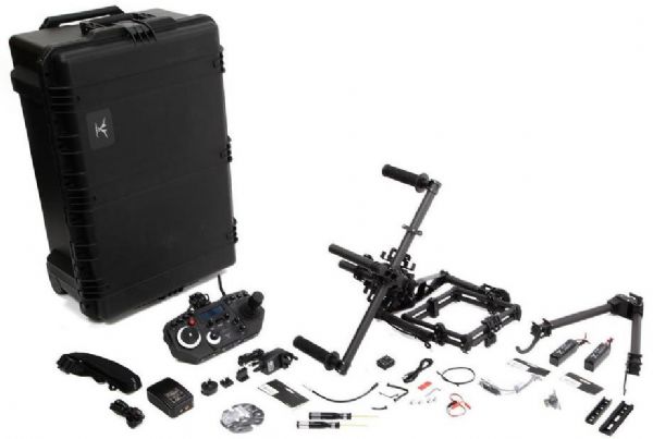 Freefly 950-00053 MoVI M15 Cinema Edition Bundle With Hard Case, For camera systems up to 15 lb, Designed for Hand-Held use, Keeps horizon level and counteracts drift, Single and dual operator control modes, MoVI controller, Ninja star adapter plate, Toad male adapter, Spare parts kit, Two batteries and charger, Pelican hard case, Dimensions 36