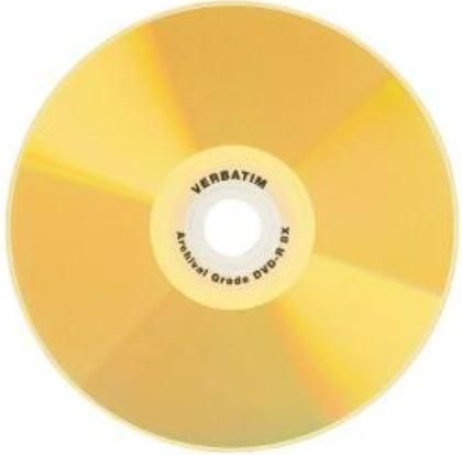 Verbatim 95355 UltraLife 8x DVD-R Gold Archival Grade Media, 4.7 GB Native Capacity, DVD-R Type Storage media, 8x Max. Write Speed, HardCoat ScratchGuard, High quality AZO dye Features, 50 Pack (95355 95-355 95 355)