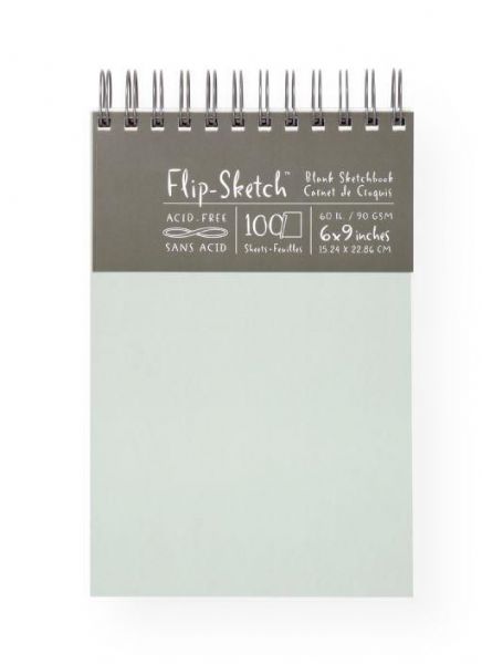Hand Book Journal Co 960030 Flip-Sketch Wire-Bound Sketchbook 6