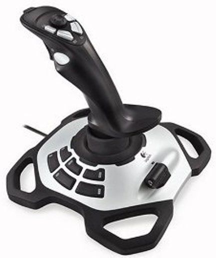 Logitech 963290-0403 Extreme 3D Pro Joystick, Wired Connectivity Technology, 12 Buttons Qty, 8-way hat switch Pointing Device / Manipulator, Trigger Features, 1 x USB - 4 pin USB Type A Interfaces, 1 x USB cable Cables Included, Windows 98/2000/ME/XP - Pentium - RAM 64 MB - HD 20 MB System Requirements Details, UPC 097855018113 (963290 0403 9632900403)