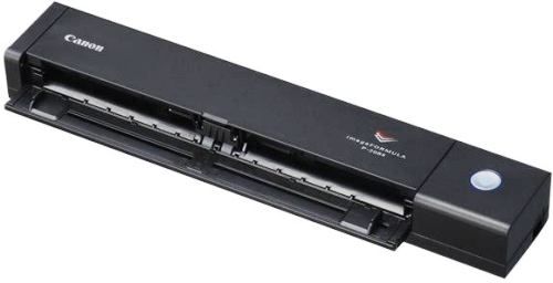 Canon 9704B007 imageFORMULA P-208II Scan-tini Personal Document Scanner, Scans up to 8 pages/16 images per minute, Automatic or Manual Document Feeding, Feeder Capacity Up to 10 Sheets, Optical Resolution 600 dpi, Suggested Daily Volume 100 Scans, Powered via a single USB cable connection, CaptureOnTouch software, UPC 013803247329 (9704-B007 9704 B007 9704B-007 P208II)