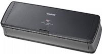Canon 9705B007 imageFORMULA P-215II Portable Document Scanner; Built-in card reader and Automatic Document Feeder; Powered by USB port; 20 sheets Feeder Capacity; The P-215II scanner has a "Plug-and-Scan" capability, allowing users to initiate scanning without installing drivers or applications; UPC 013803247596 (image FORMULA P-215II imageFORMULA P215II) 